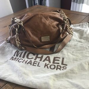 Michael Kors Brown Leather Purse